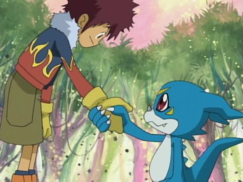 lostintranslationmon:Ah the meeting of human and partner Digimon is such a beautiful scene…