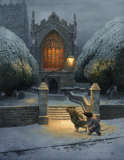 jadespages:Ratty & Mole, The Wind in the Willows by Chris Dunn