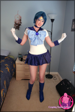 cosnakedplay:  Sailor Mercury 