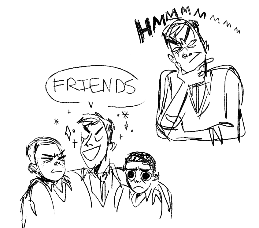 jhops4tw: more old doodlesss B^)) Queen Gareth everybody 👏👏👏
