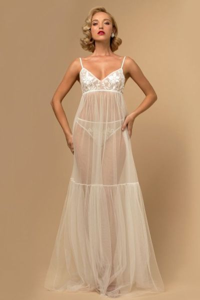 Sheer Nightgown Tumbex