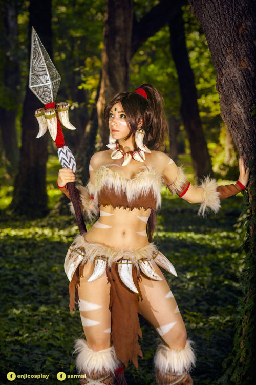 Porn photo kamikame-cosplay:    Enji Night as Nidalee