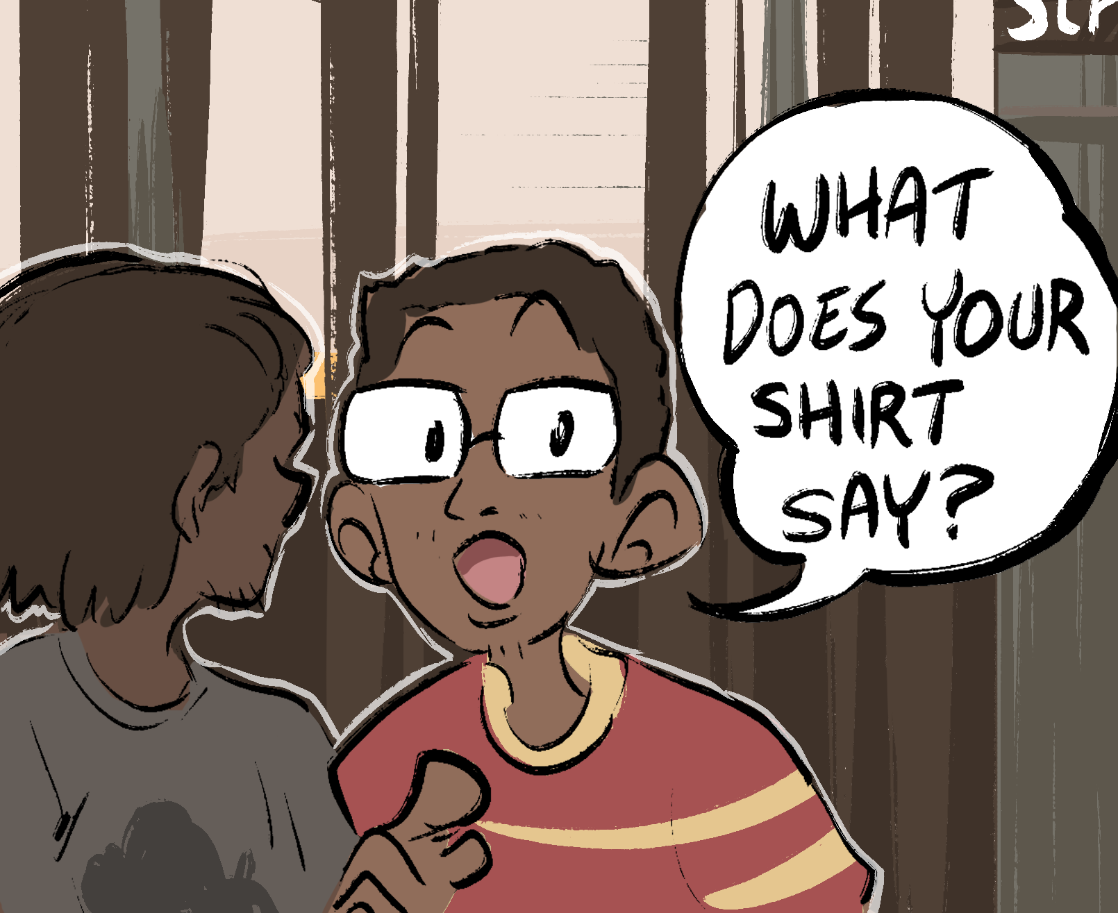 orangelemonart:True thing that happened on the subway a while ago. Cant believe that
