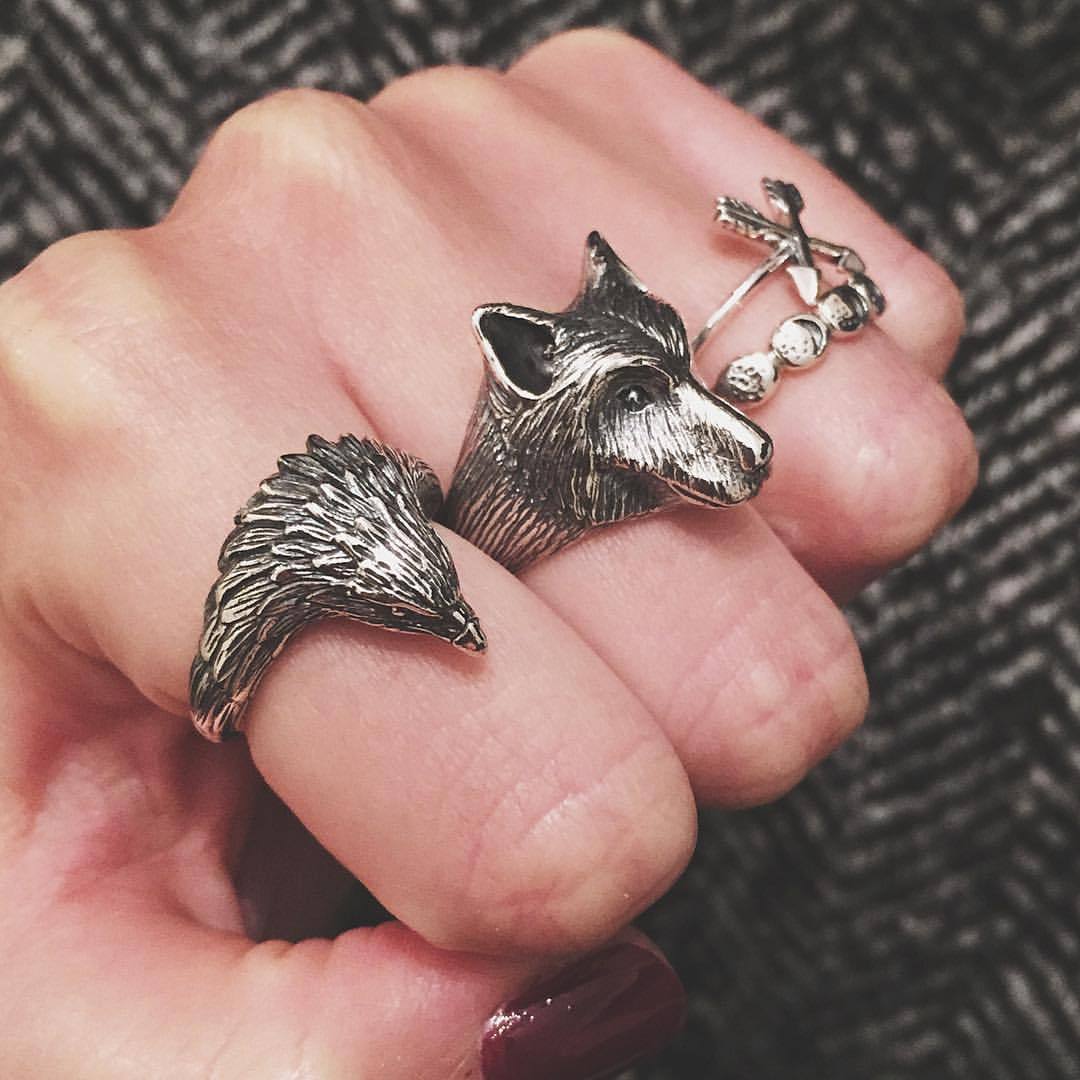 empty-casket:  We are so in love with these new arrivals!😍 Sterling Silver Eagle