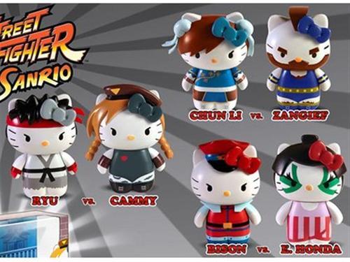 comicsalliance: LINK INK: Toys: Street Fighter x Sanrio toys have begun trickling in to online preor