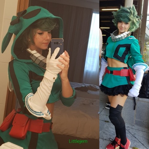 cosplaygonewild: Female Deku from My hero academia by Littlejem