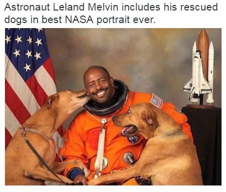 black-to-the-bones: Let’s take a moment to appreciate this Astronaut, who   snuck