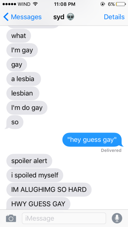 scullysgay:hey guess gayI’m gay