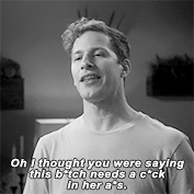 jamesbuhcanan:brooklyn nine nine season six ♡ bleeped curse wordsI believe we’re able to do bleeps a