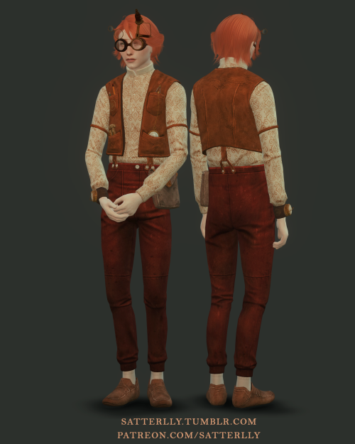 Dreamfall Chapters - Ferdows outfitNew meshCostume + Goggles + Bag + Shoes1 colorGoggles located in 