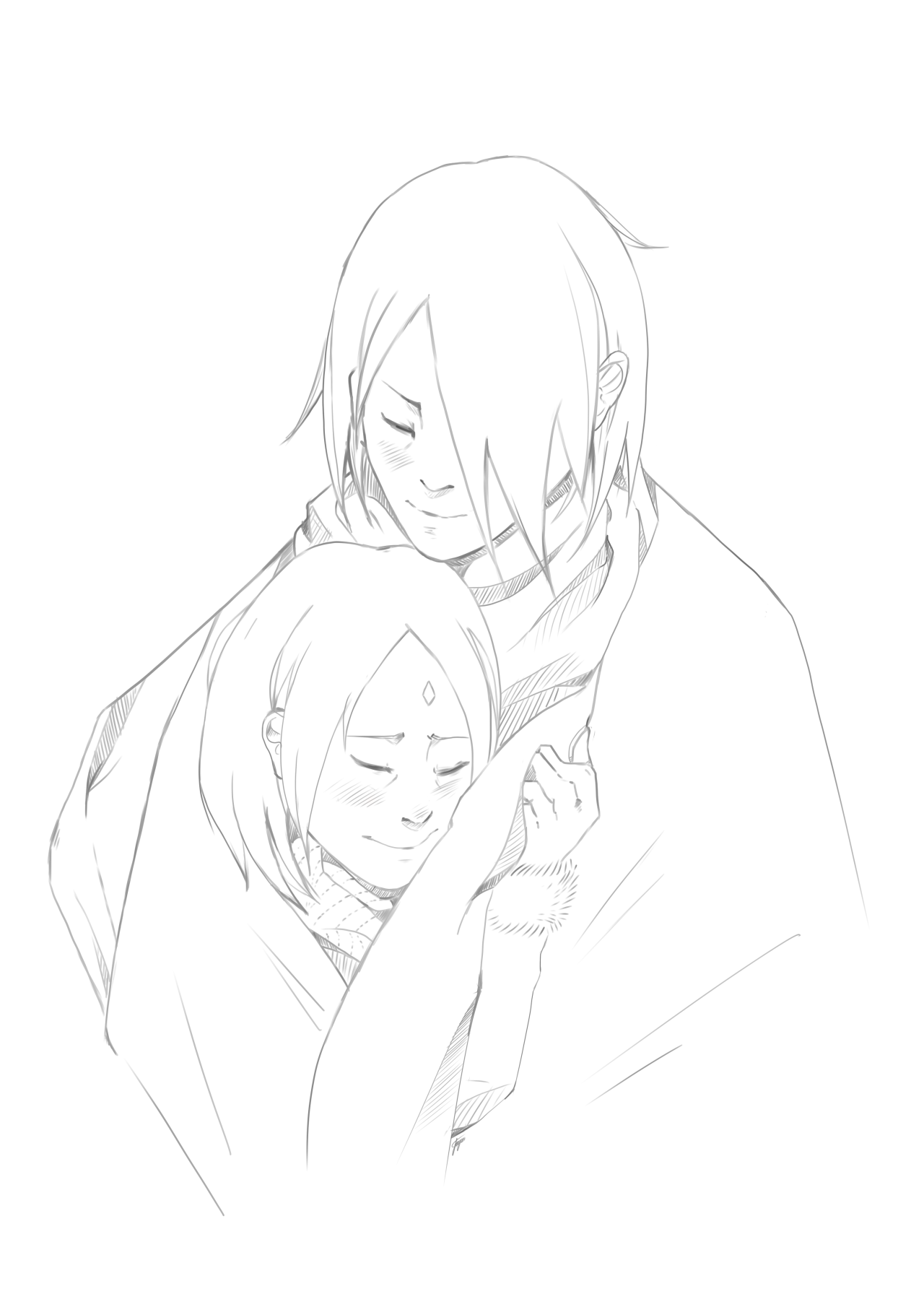 youreawizardlara:  Keep me warm  I dedicate this one to the lovely haruno-will-of-fire