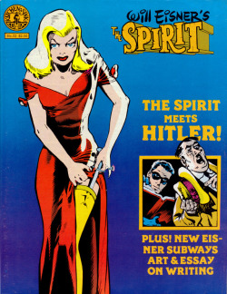 The Spirit No. 32 (Kitchen Sink Enterprises, 1981). Cover art by Will Eisner.From Oxfam in Nottingham.