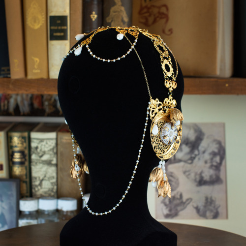 Another Art Nouveau Headdress Is Available On My Etsy Shop : The Selene Headdress.This Is A Unique Piece