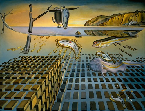 Disintegration of memory persistence,1954Salvador Dali