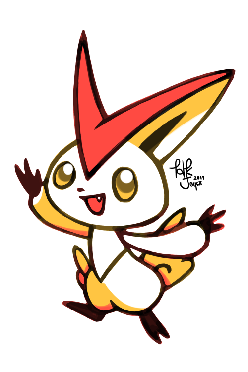 Victini in Gen 2 paletteA continuation of this series (#mythicalgen2colors)