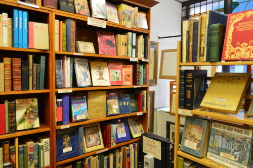 cair–paravel:Ulysses Rare Books, Dublin. It is focussed primarily on Irish authors, and the shop awning is the exact same shade of blue that James Joyce demanded for the cover of Ulysses (matching the blue of the Greek flag).