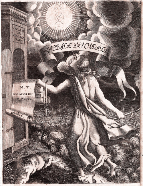 &ldquo;Kabbala denudata&rdquo; by Christian Knorr von Rosenroth, 1677-84Source