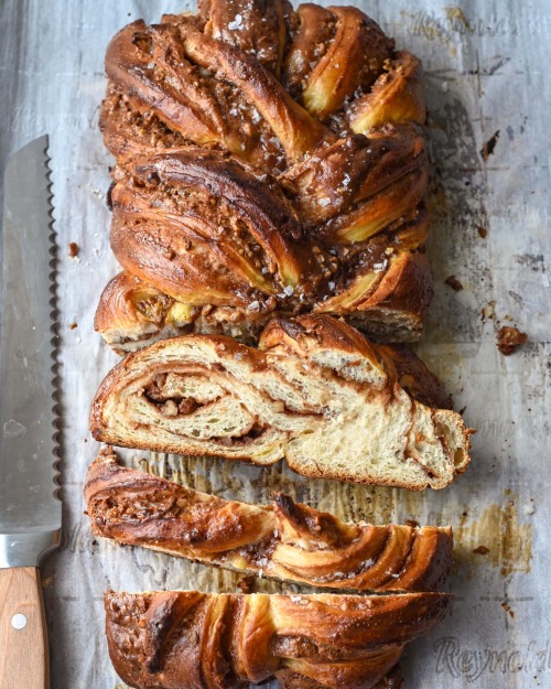 sweetoothgirl:Salted Caramel Ganache Babka porn pictures