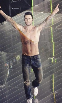 male-and-others-drugs:  Adam Levine naked