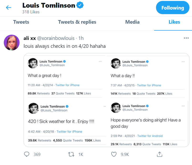 LouisGalaxy  Your Source for Louis Tomlinson News — Louis at