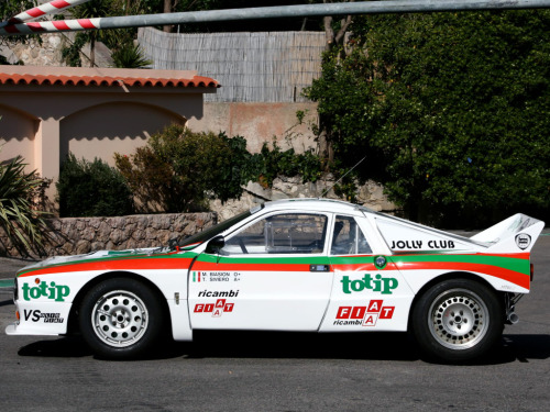 itsbrucemclaren:  Lancia Rally 037 Group B ‘1983–86