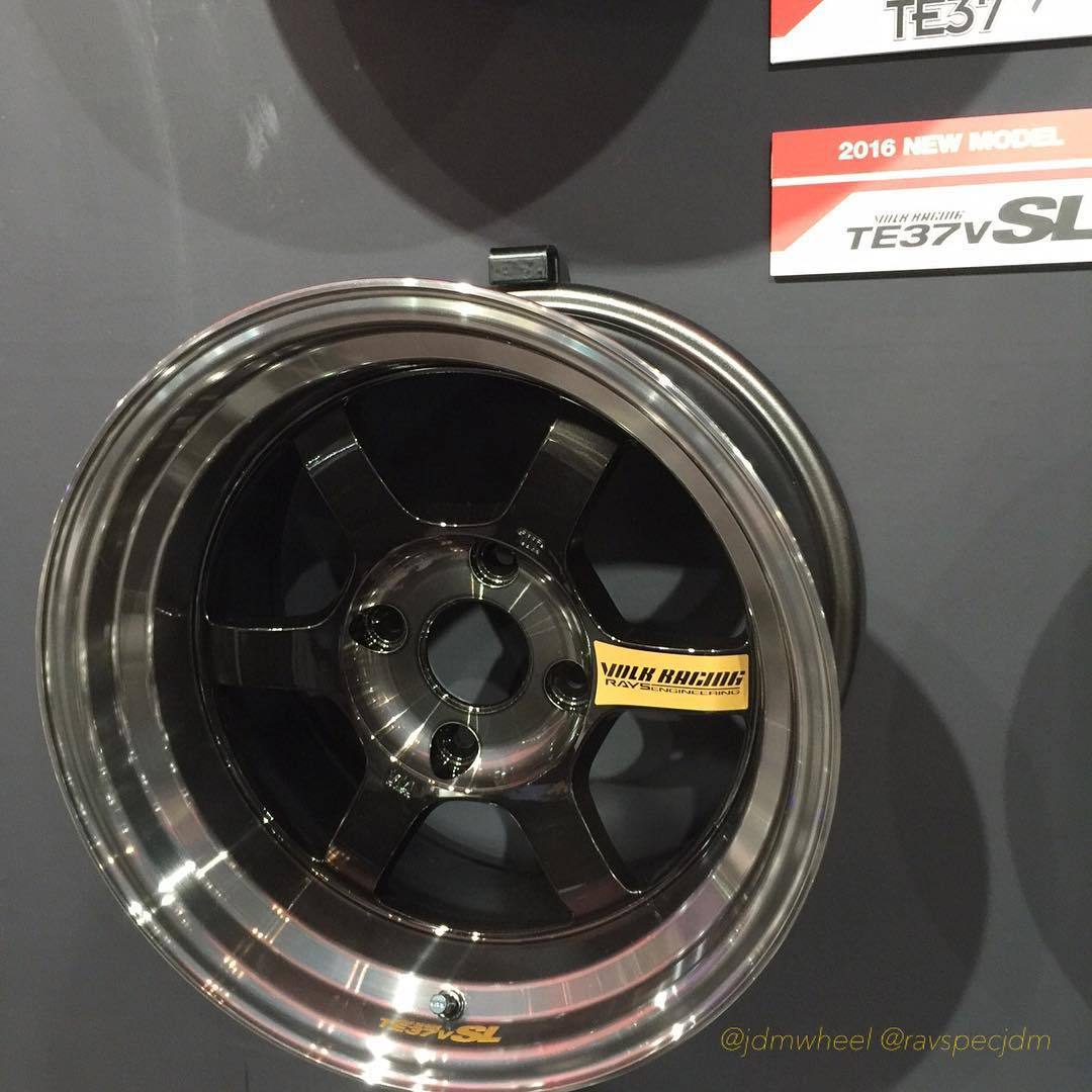 New RAYS VOLK Racing TE37v-SL / 2016 edition. Displaying at
