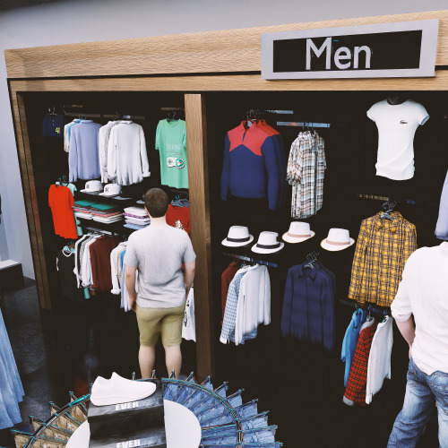 simpledesigner: [SD] Men’s Clothing Store * Blender Scene (Not in Game)* Eevee and Cycles* Exclusi