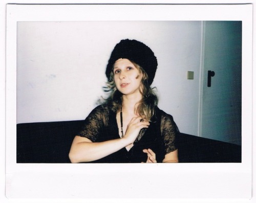 yourelectricfur:I decided I’ll take a polaroid of every person I interview from now on, so here we g