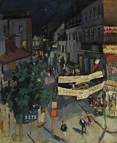 impressionism-art-blog:  Vichy at Night, Konstantin KorovinSize: 61x50 cmMedium: oil, canvas