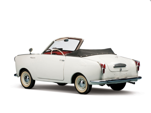 Hans Glas, Goggomobil TS-300, 1965. Dingolfing, Germany. Only seven Cabriolets were built, this is o