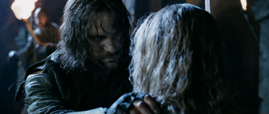 athena1138:  overthinkinglotr:  I love the way the films show us Aragorn being a dad……like he’s so HAPPY and he loves his son so much…….. Another underrated Dad Aragorn™ moment is when Aragorn sees a kid preparing for battle at Helm’s Deep.