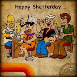 headyhunter:  headyhunter:  Happy Shatterday from the Heady Hunter  gang.  •• Tumblr •• Instagram   Wishing yal another gorgeous Shatterday!