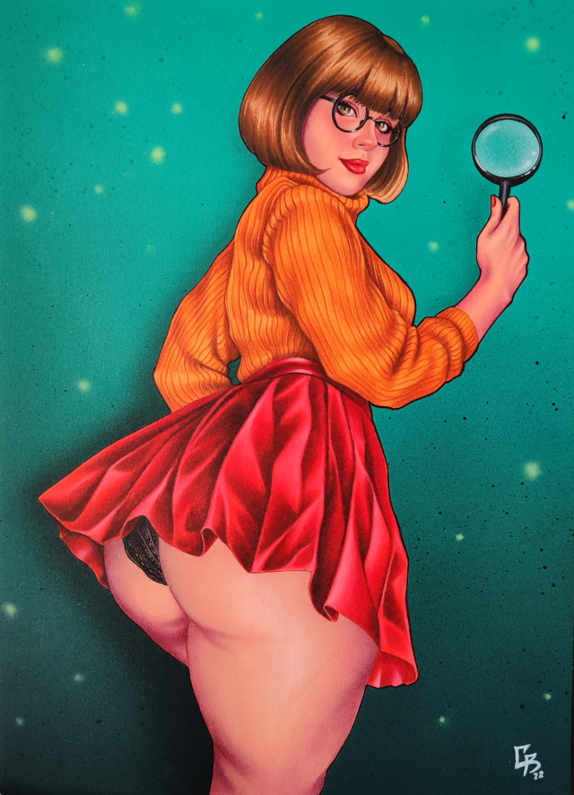 naughtyhalloweenart:Velma by chriscomicart