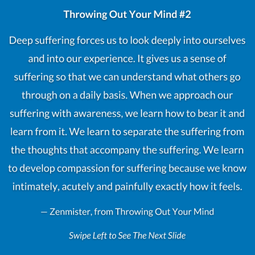 zenwords: — Zenmister, from Throwing Out Your Mind 