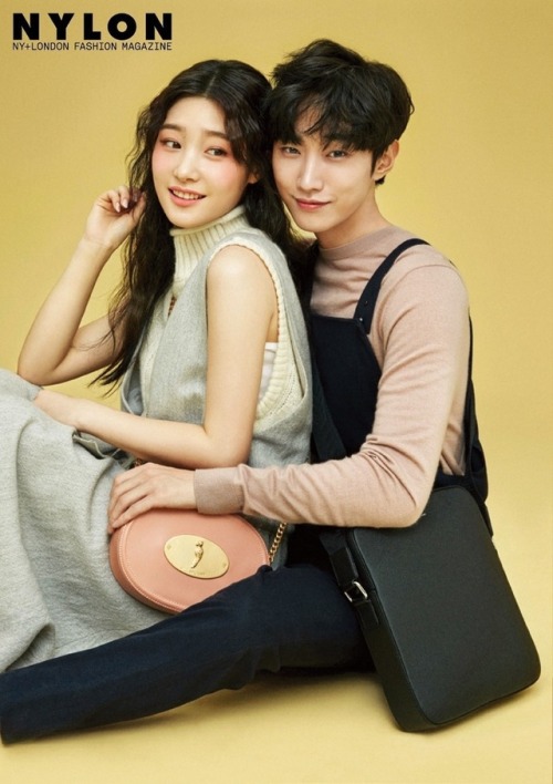 Chaeyeon (DIA) & Jinyoung (B1A4) - Nylon Magazine February Issue ‘17 #1