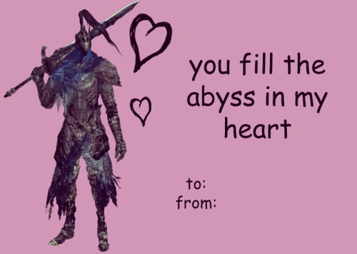 apolloette: Assorted bad Dark Souls valentines. BONUS: 