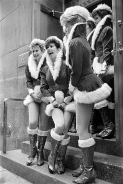 vintageeveryday:  Rockettes awaiting the