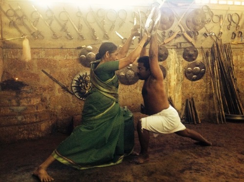 superheroesincolor:Defying age with a sword: Meenakshi Gurrukkal, Kerala’s grand old Kalaripayattu d