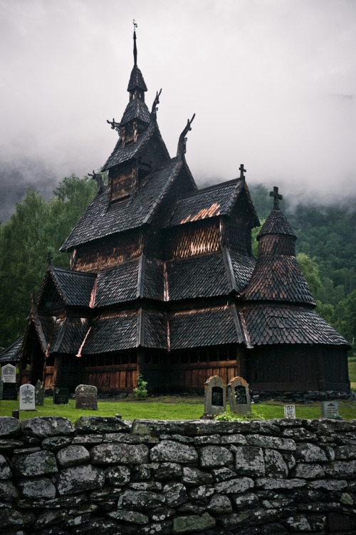brutalgeneration:  Borgund Stave Church (by Roman Königshofer) 