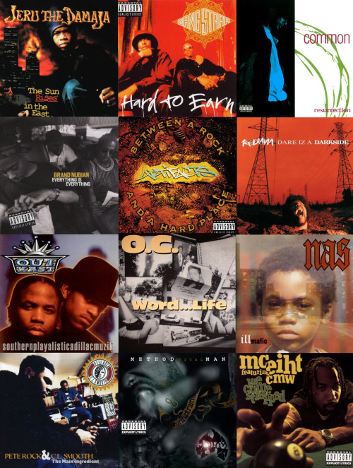 hiphopphotomuseum:  14 Artists promote their 1994 Album releases on Yo! MTV Raps. Words by Daniel Isenberg via Nah Right [More here…]