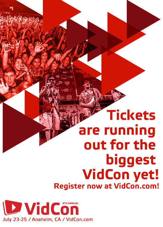 vidconblr:  Over 300 of the world’s most innovative YouTube creators in one place.