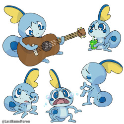 lastnamemoron:  Sobble Sketches!(2/3 Galar Sketches)