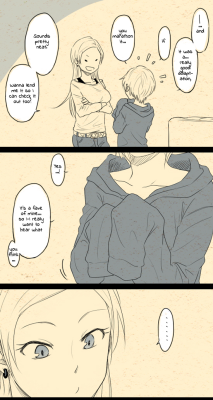 idolatrymaster:  Comic from りょううめ３ by 廾之 ※Permission to upload was granted by the artist. If you liked this, please rate/favourite their works on pixiv! 