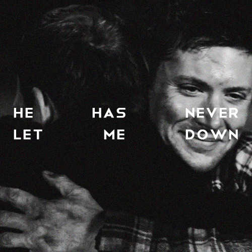 It's ok Dean, It's going to be ok, Ive got him