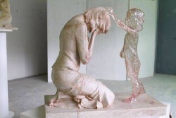 medallionstallion:  A piece of art called “The Miscarriage” 😢