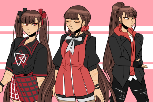 ministarfruit: some red and black clothes