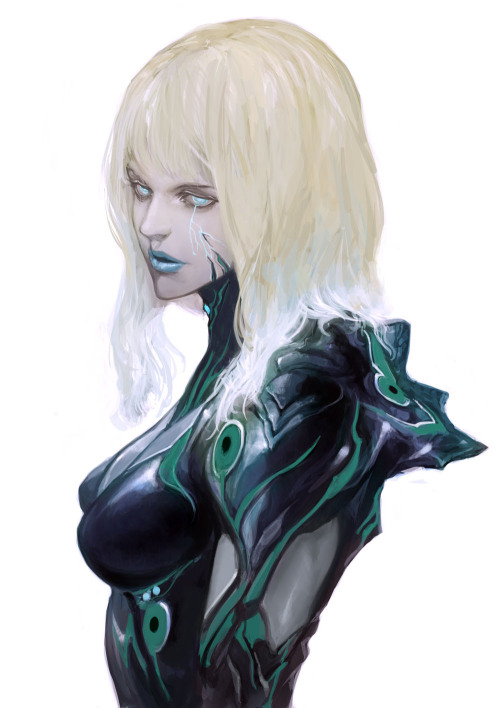 abemasters:  a game dear to my heart, here is some Warframe fanart by ikeda masateru