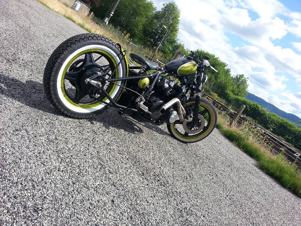 bobberinspiration:  CB750 bobber by Greg Maret