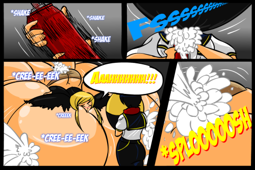 snow-chanda: More pages of Michelle the creampuff comic pages! :D