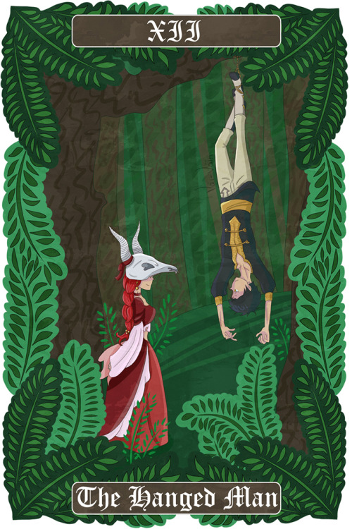 [#obiyukiweek21]Theme: The TarotDay 5: The Hanged Man